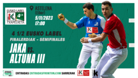 Jaka y Altuna III a por el último billete para la final