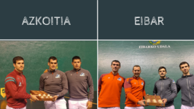 Apartado el material para Azkoitia y Eibar