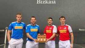 El Bizkaia Frontoia celebrará el Pilota Jaia este domingo
