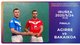 Agirre eta Bakaikoa prest dira Buruz Buruko Serie B Txapelketako finalerako