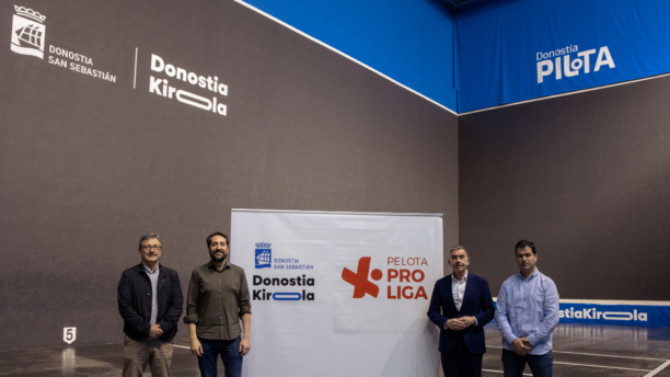 Pelota Pro Liga y Donostia Kirola alcanzan un acuerdo de colaboración para el 2026